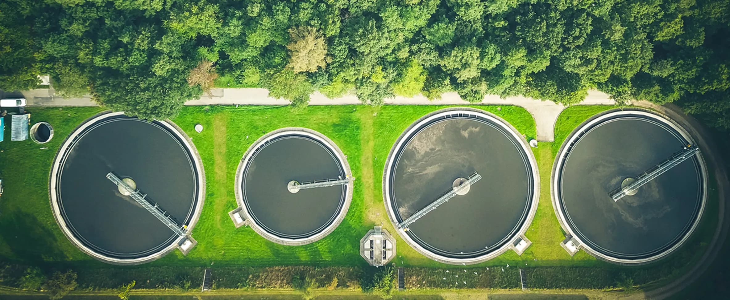 Sewage Treatment Plant Background
